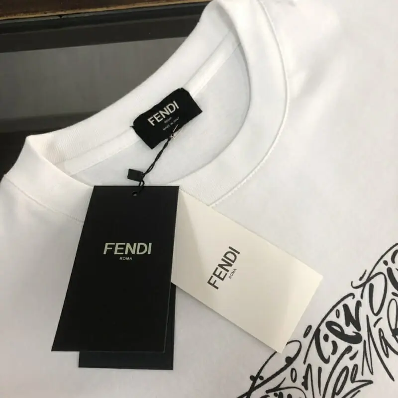 fendi t-shirt manches courtes pour unisexe s_123a27a2